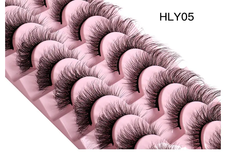 10 Pairs of 8D Mink False Eyelashes for Natural Look — feature 19