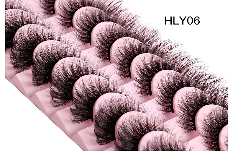 10 Pairs of 8D Mink False Eyelashes for Natural Look — feature 21