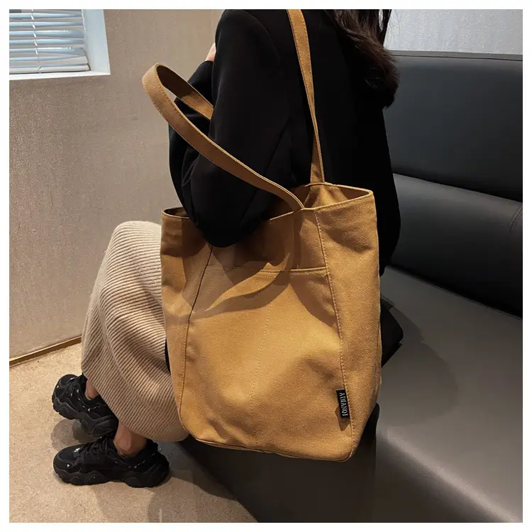 Japanese Style Retro Canvas Bag for Women 2025 — feature 110