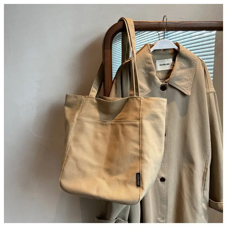 Japanese Style Retro Canvas Bag for Women 2025 — feature 131
