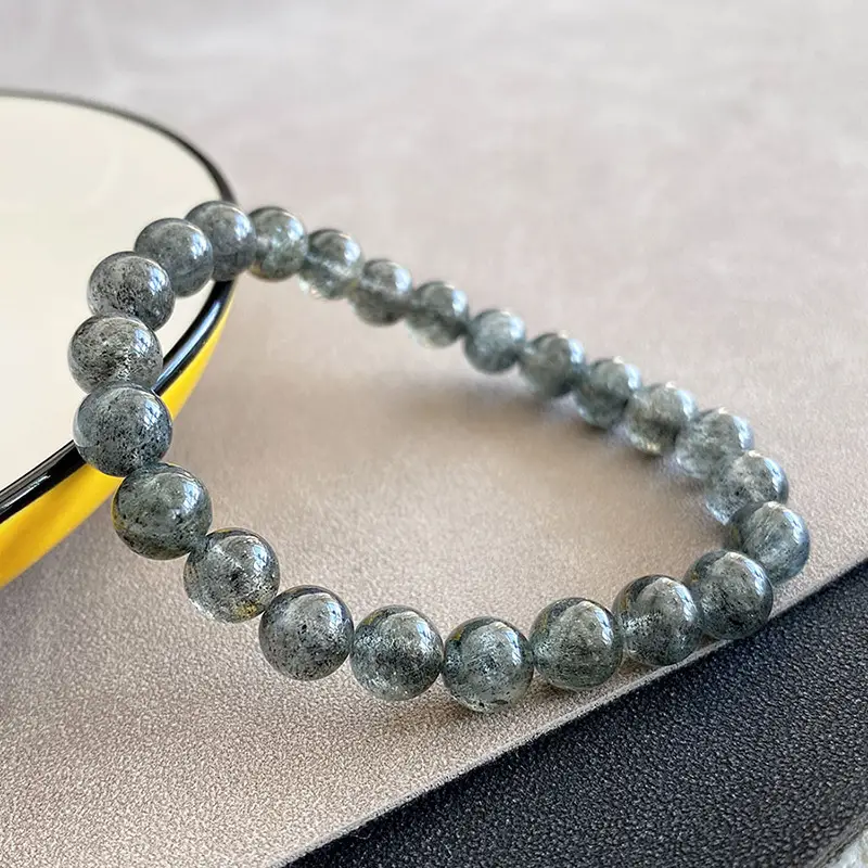 Jingyao Black Storm Mica Bracelet 8mm Women's Fashion — feature 12