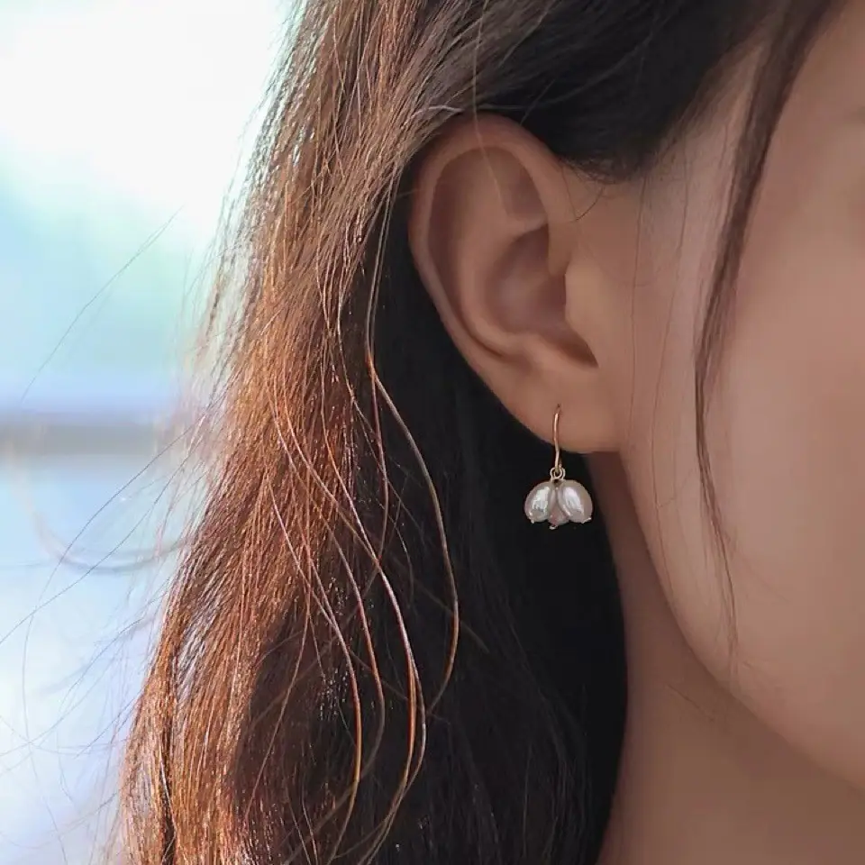 Pearl Earrings Without Ear Holes for Women