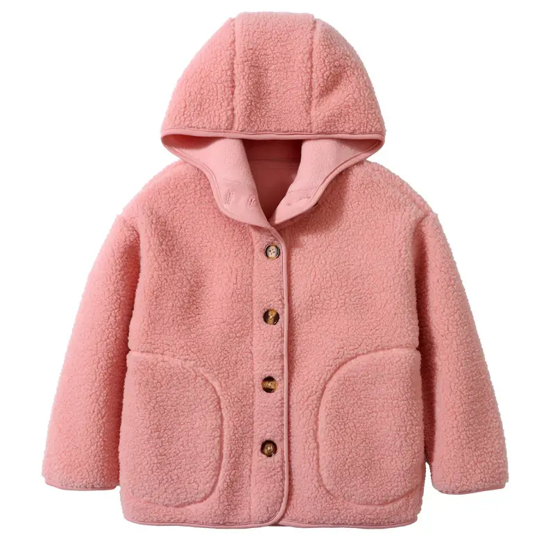 Blue Fleece Zipper Jacket for Kids School Uniform - Image 8