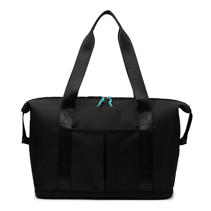 Women's Large Capacity Wet Dry Yoga Bag Grey - Image 9