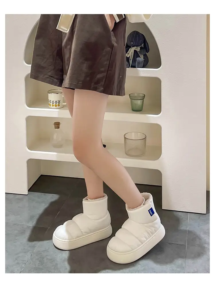 Winter Warm Snow Boots for Girls Waterproof High-Top — feature 12