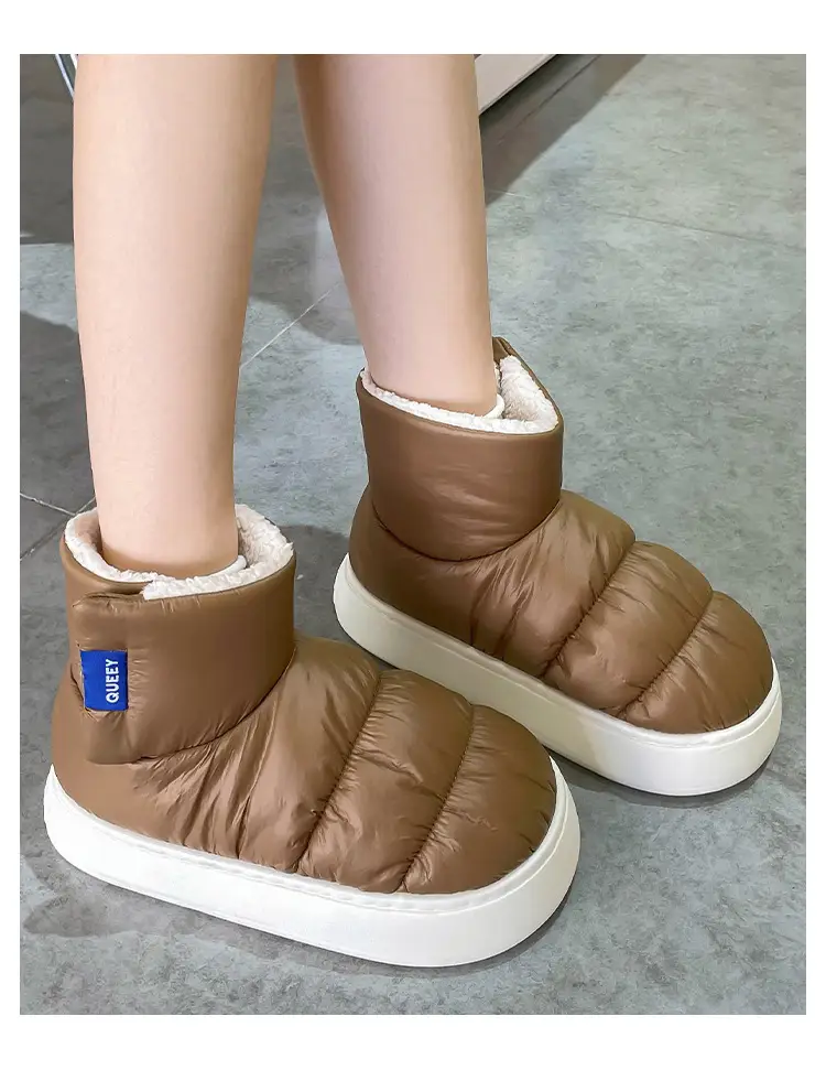 Winter Warm Snow Boots for Girls Waterproof High-Top — feature 14