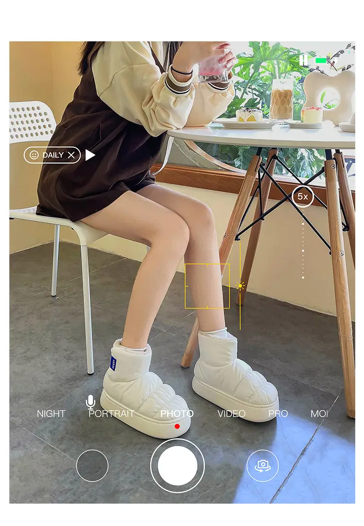 Winter Warm Snow Boots for Girls Waterproof High-Top — feature 6