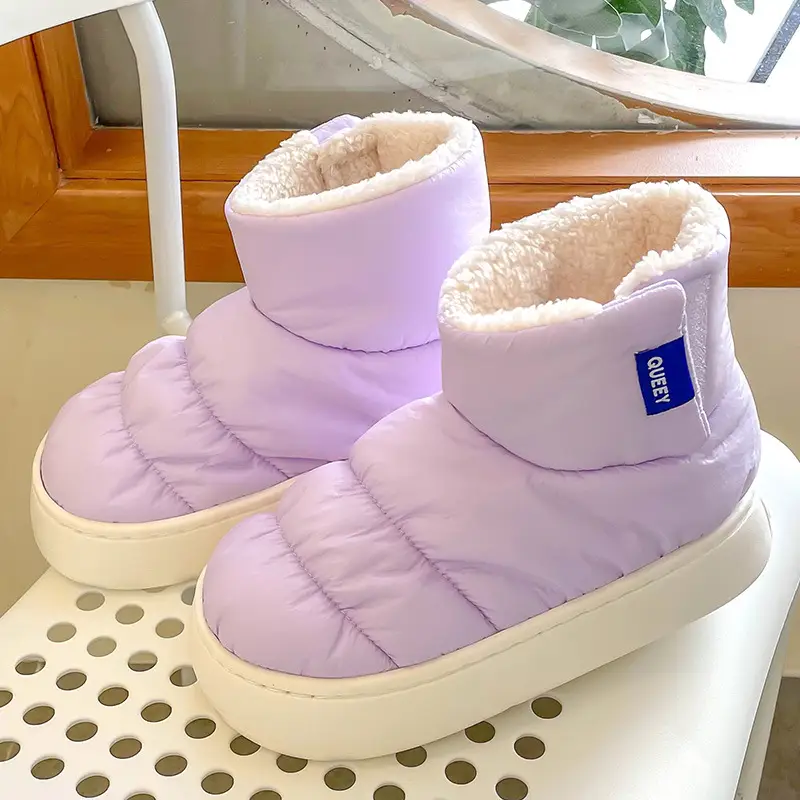 Winter Warm Snow Boots for Girls Waterproof High-Top