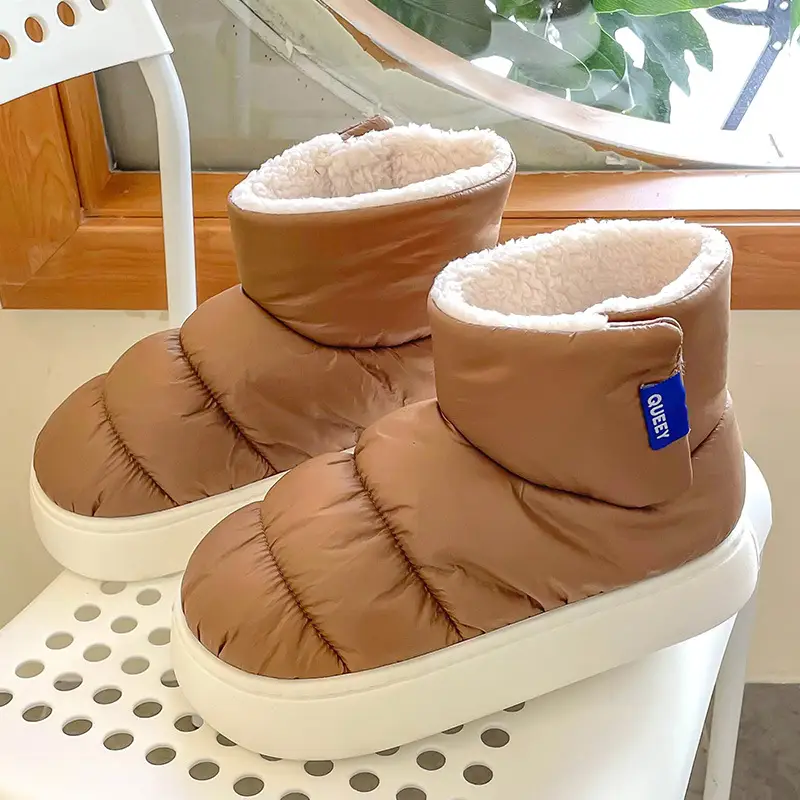 Winter Warm Snow Boots for Girls Waterproof High-Top - Image 3
