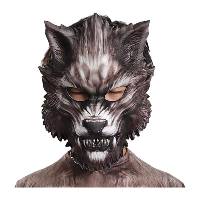 Werewolf 3D Mask Bodysuit Costume for Men - Image 5