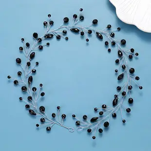 Europe & US Cross Border Wedding Pearl Hair Chain Headdress — feature 18