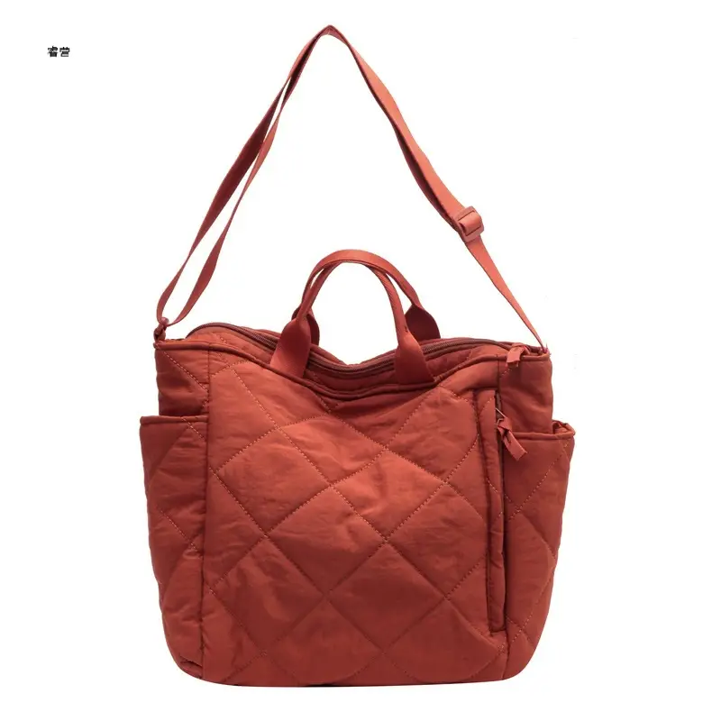Women's Quilted Crossbody Bag Beige 2026 - Image 10