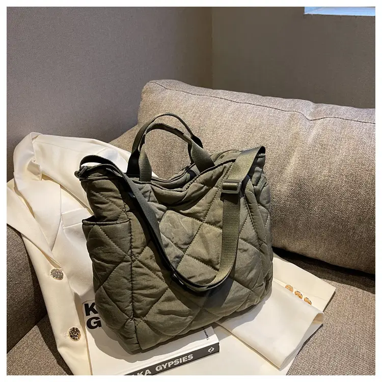 Women's Quilted Crossbody Bag Beige 2026 — feature 120