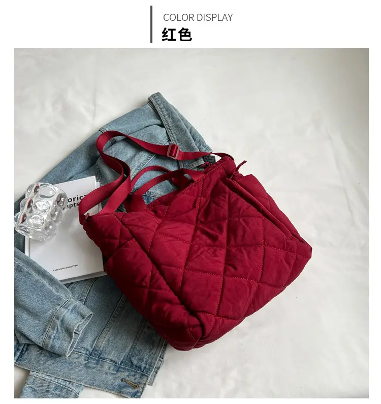 Women's Quilted Crossbody Bag Beige 2026 — feature 33
