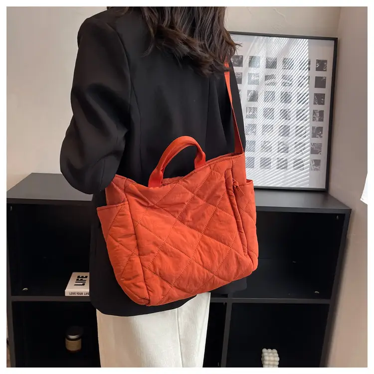 Women's Quilted Crossbody Bag Beige 2026 — feature 66