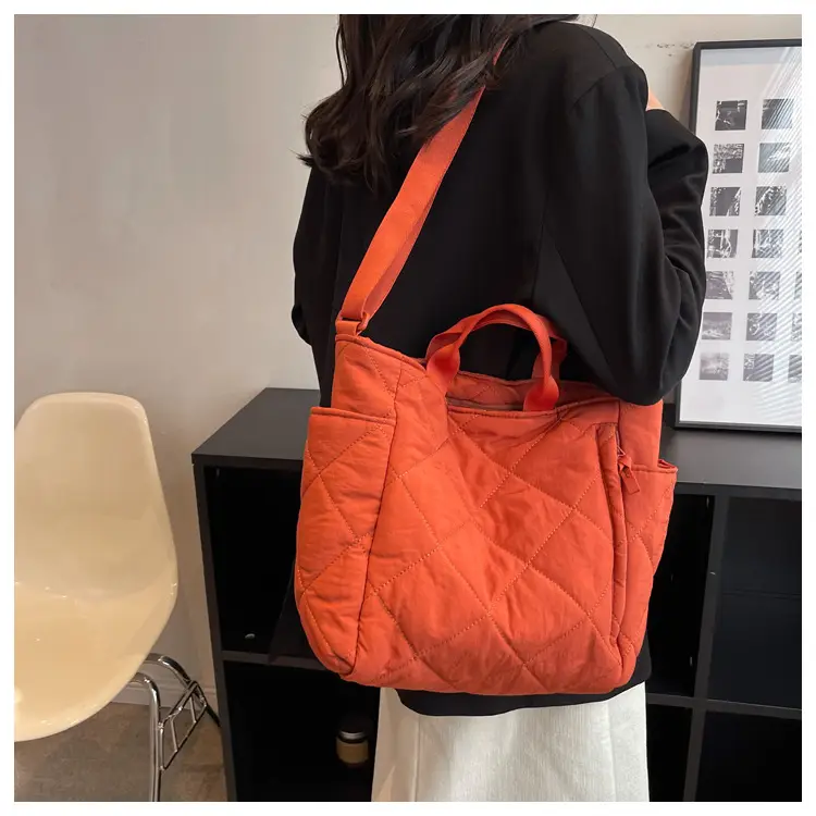 Women's Quilted Crossbody Bag Beige 2026 — feature 69