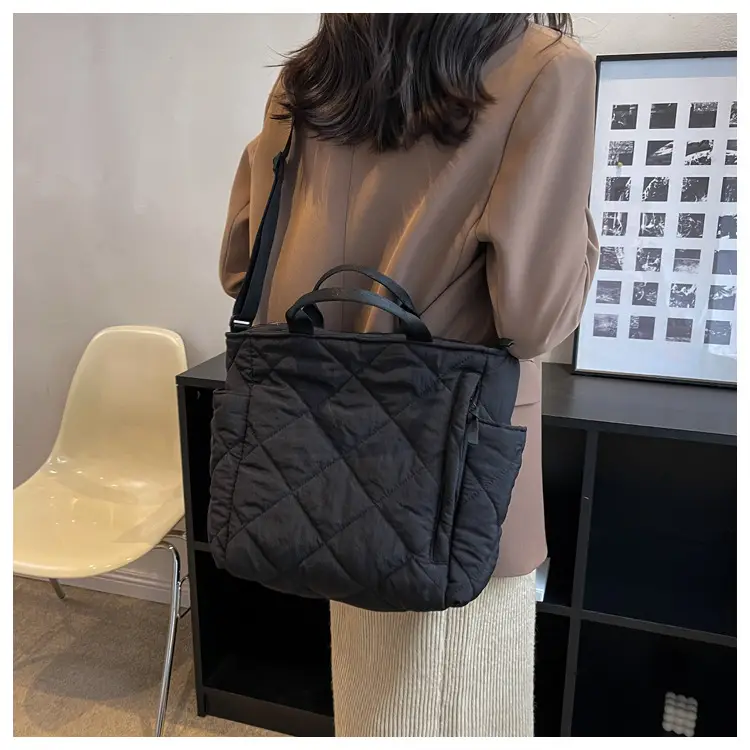 Women's Quilted Crossbody Bag Beige 2026 — feature 79