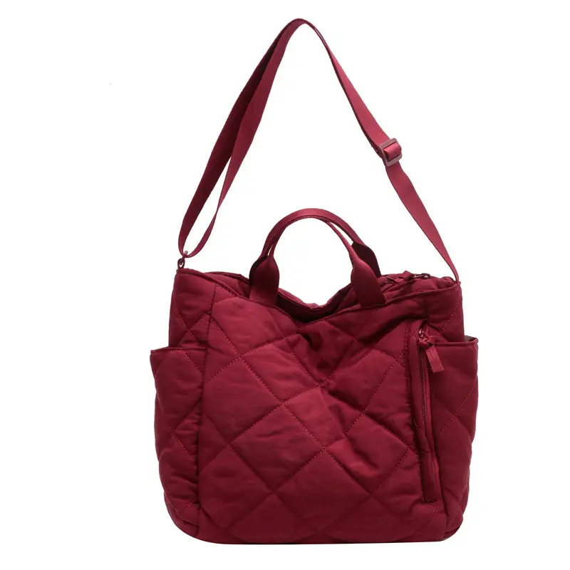 Women's Quilted Crossbody Bag Beige 2026 - Image 4