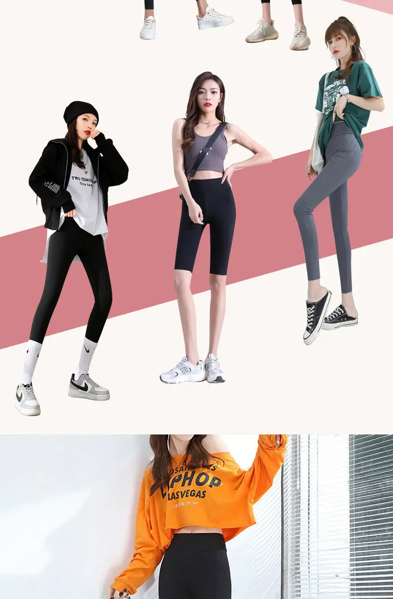 Black Fleece-Lined Leggings for Women Winter Warm Yoga Wear — feature 11