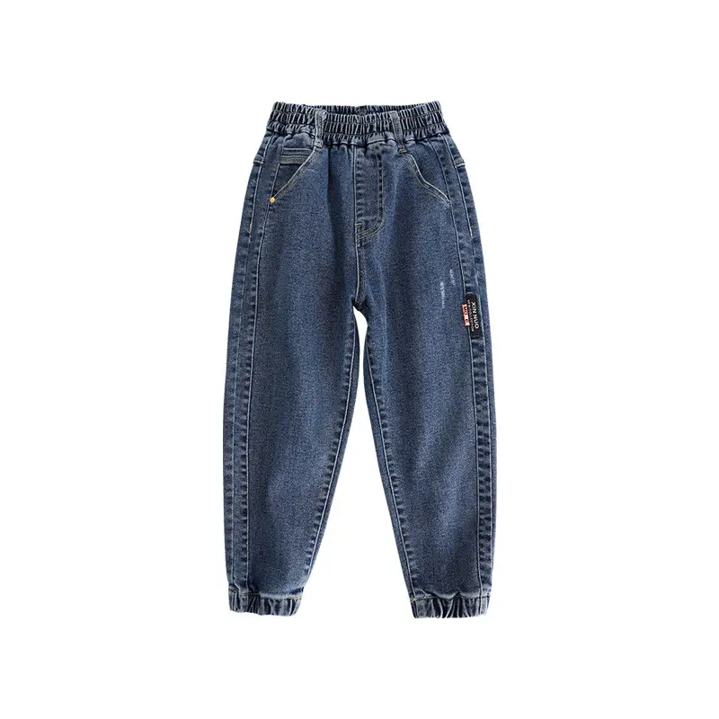 Boys Velvet Lined Jeans Spring Autumn Wear - Image 5