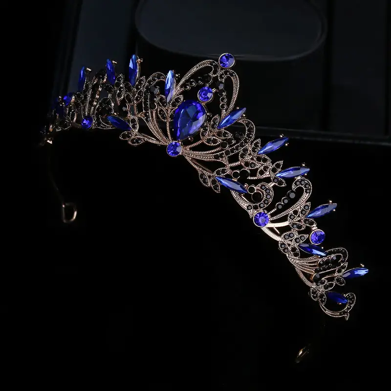 Vintage Baroque Crystal Hair Band for Wedding & Birthday - Image 9