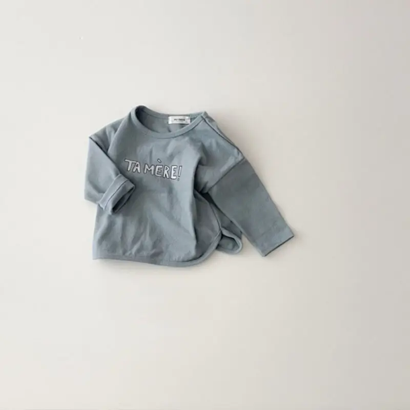White Cotton Kids T-Shirt with "TAMERE!" Print — feature 10