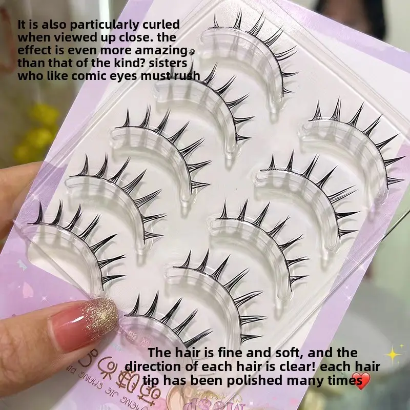Cute Spires False Eyelashes for Natural Look - Image 50