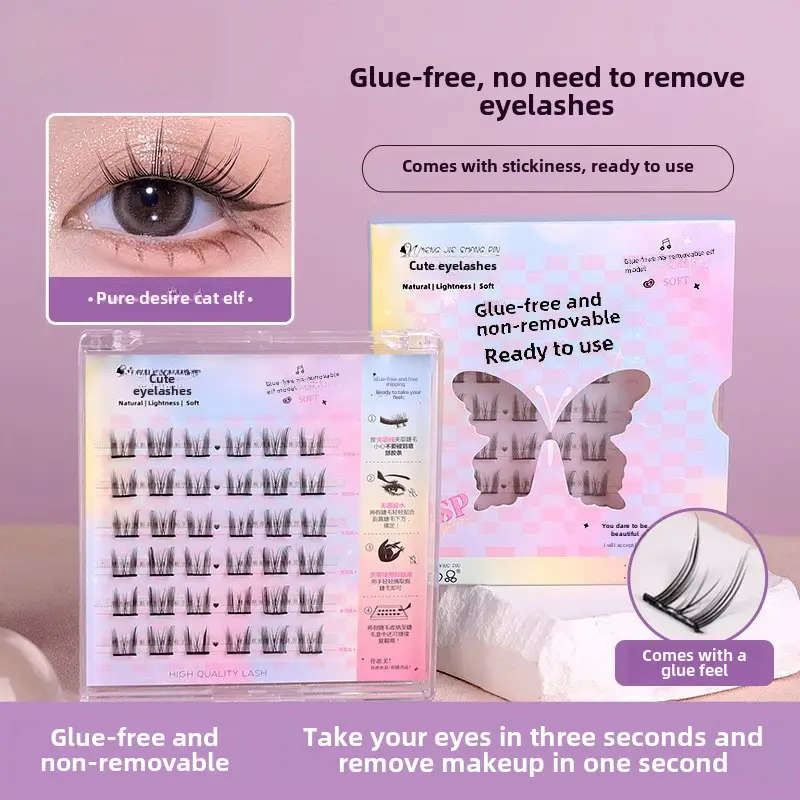 Cute Spires False Eyelashes for Natural Look - Image 53