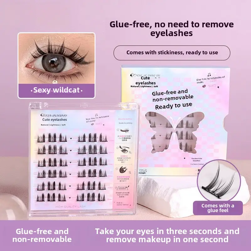 Cute Spires False Eyelashes for Natural Look - Image 54