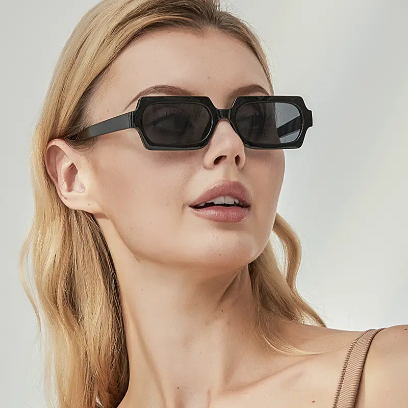 2024 New Rectangular Jelly Sunglasses Women - Image 9