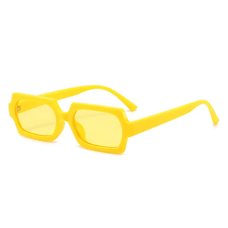 2024 New Rectangular Jelly Sunglasses Women - Image 3