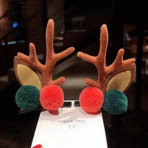 Cute Antler Hairpins for Girls New Year Spring Festival — feature 11