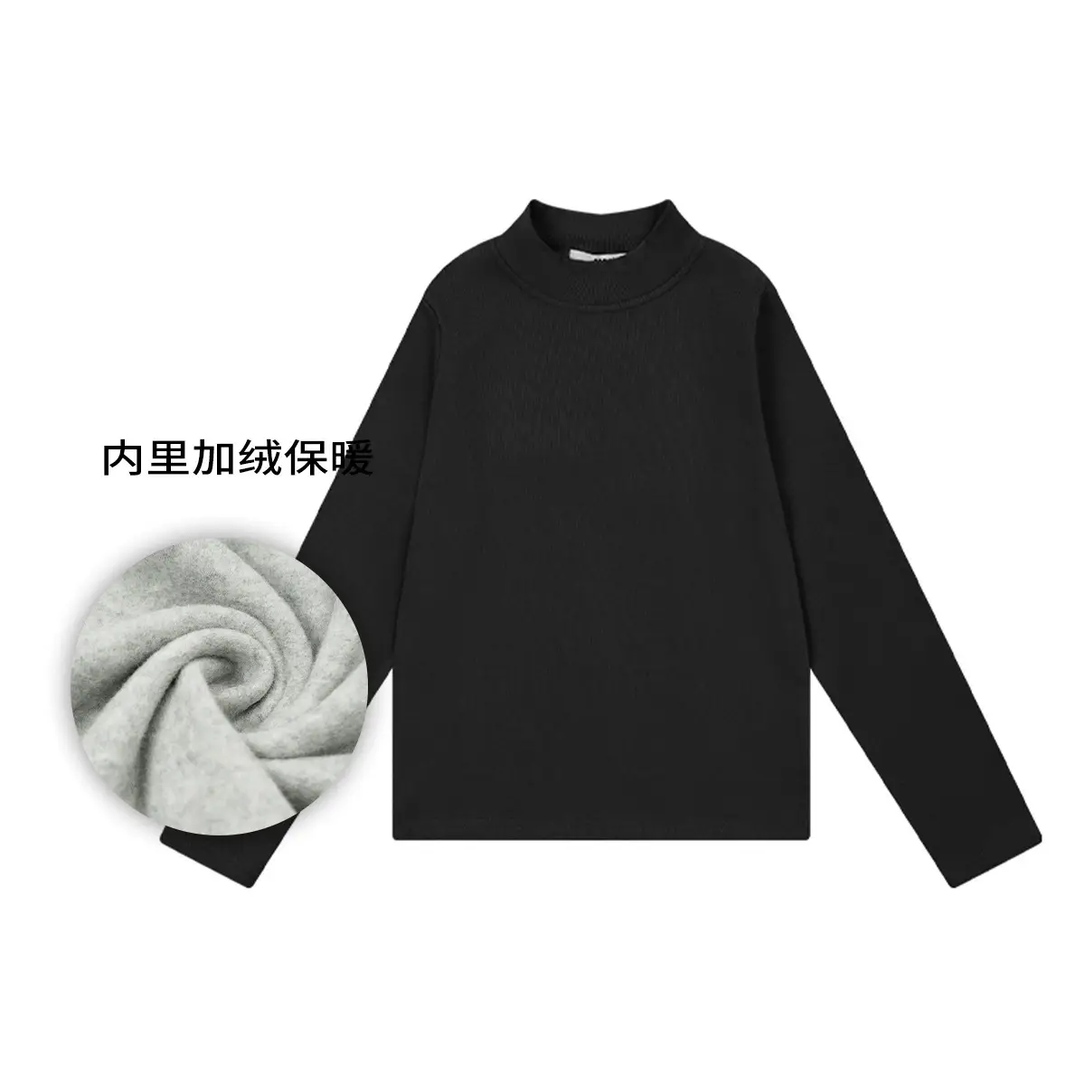 Red Long Sleeve T-Shirt for Girls Boys Medium Large