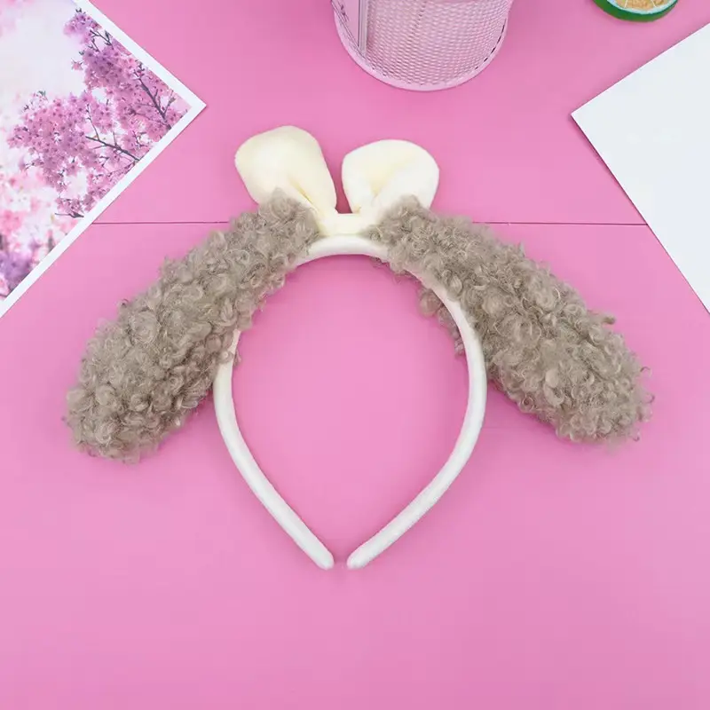 Purple Unicorn Headband for Women with Big Ears