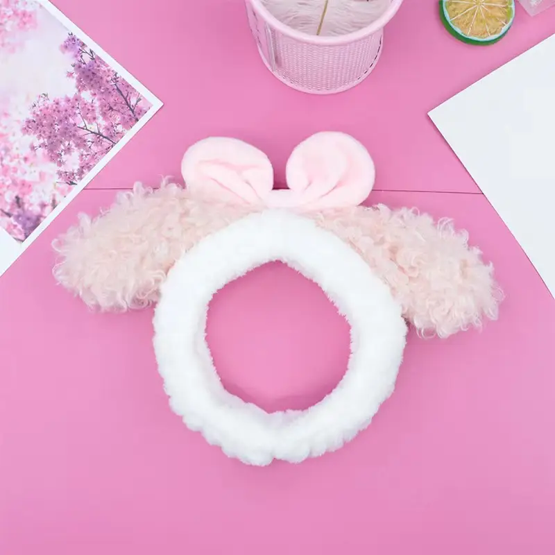 Purple Unicorn Headband for Women with Big Ears