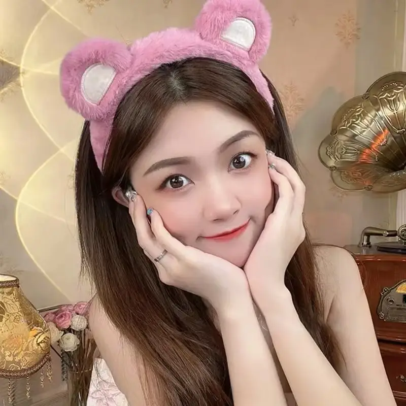 Purple Unicorn Headband for Women with Big Ears