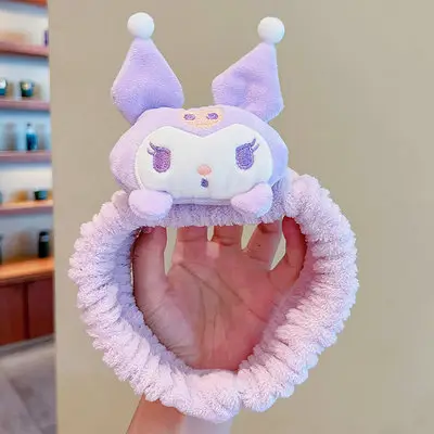 Purple Unicorn Headband for Women with Big Ears