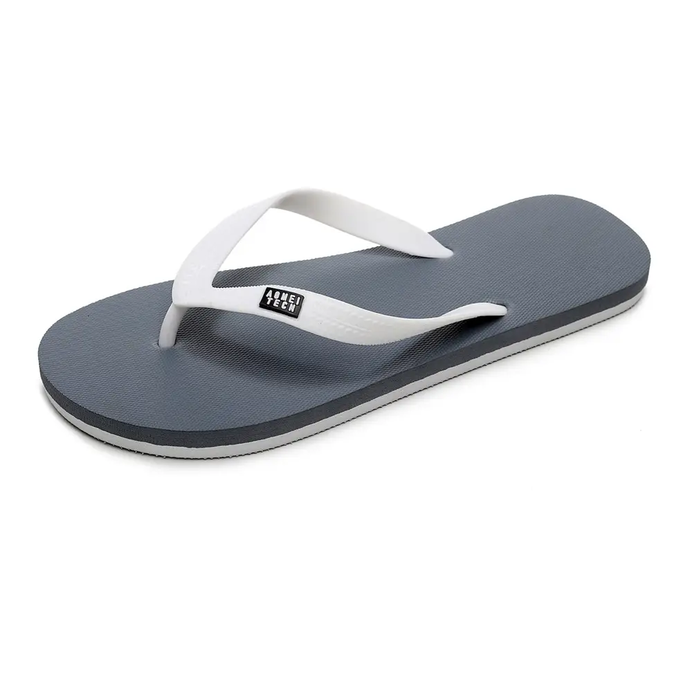 2023 Men's Green Rubber Flip Flops Non-Slip