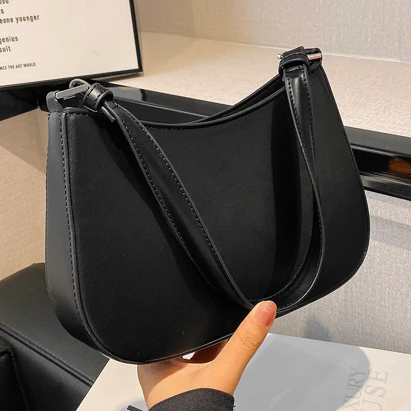 Black High-End Shoulder Bag for Women 2026 - Image 6