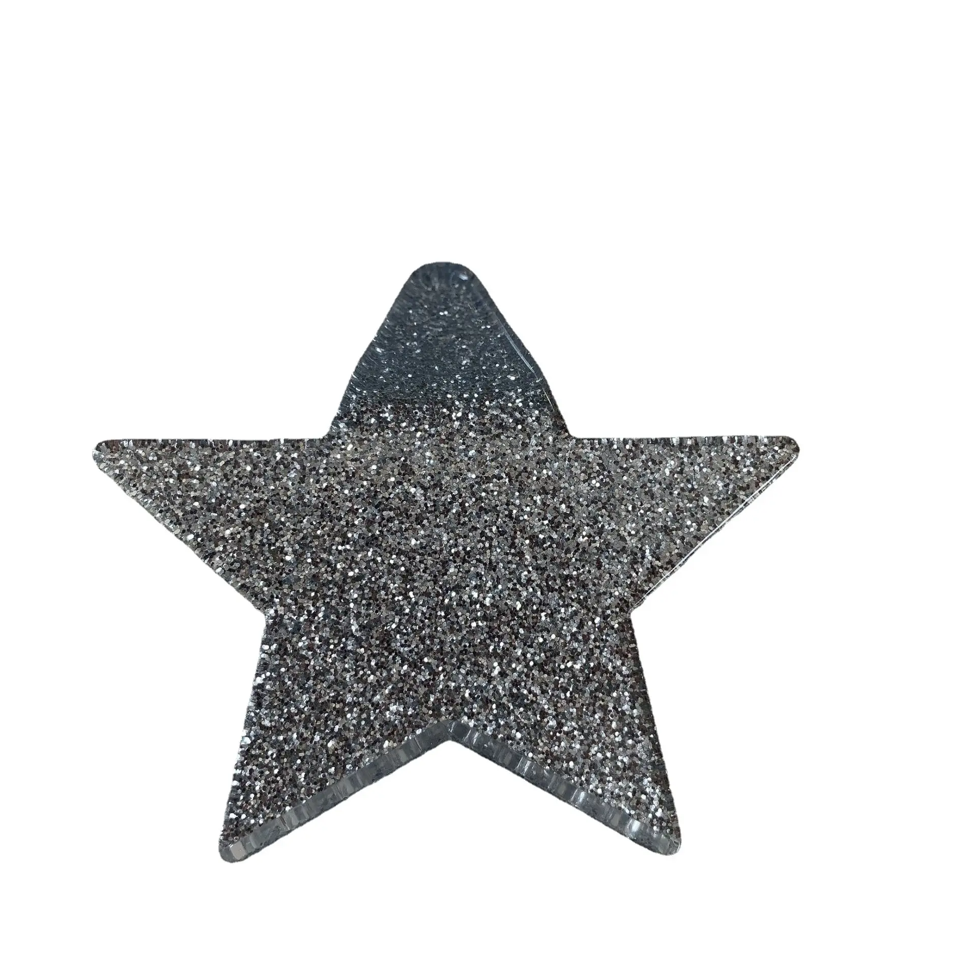 Cute Silver Star Hair Clip Hot Girl Style