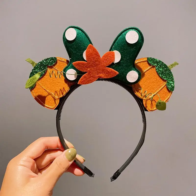 Halloween Bat Spider Web Headband with Ghost Design - Image 25