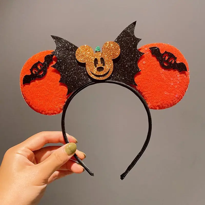 Halloween Bat Spider Web Headband with Ghost Design - Image 26