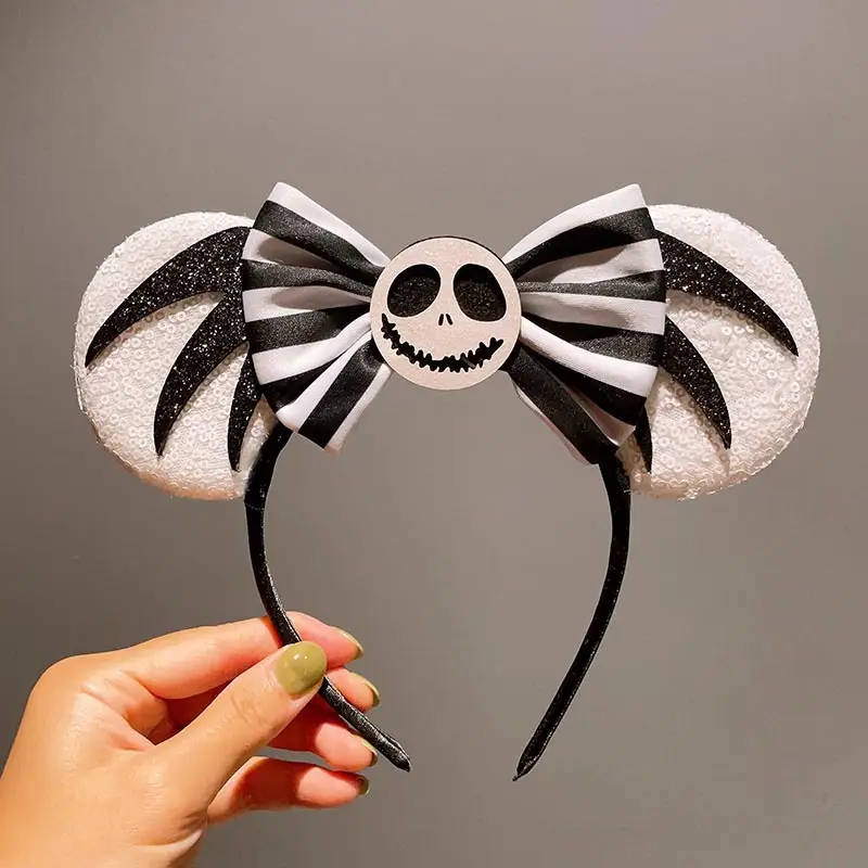 Halloween Bat Spider Web Headband with Ghost Design - Image 27