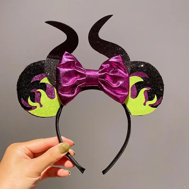 Halloween Bat Spider Web Headband with Ghost Design - Image 28