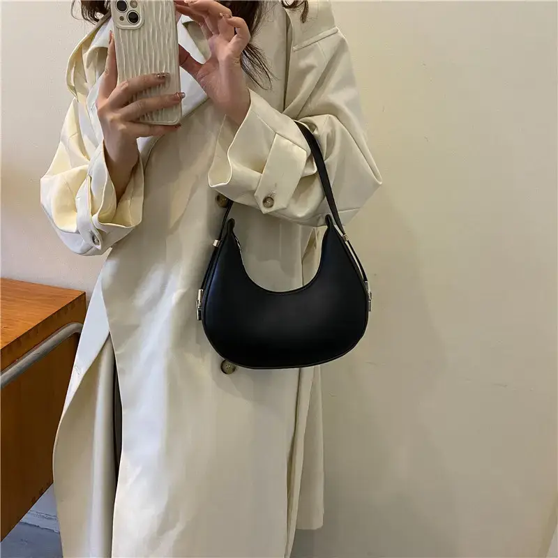 Crescent Bag Women's Shoulder Crossbody 2022 Trend - Image 2