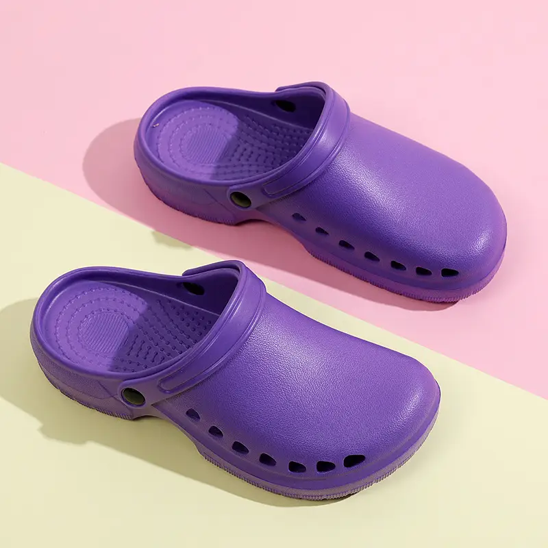 Special Slippers for Operating Room with Soft Bottom Baotou Shoes for Doctors and Nurse Non-slip Wear-resistant Cave Shoes for Clean Room Laboratory - Image 5