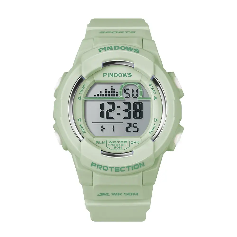 Waterproof Green Digital Watch for Men Women - Image 11