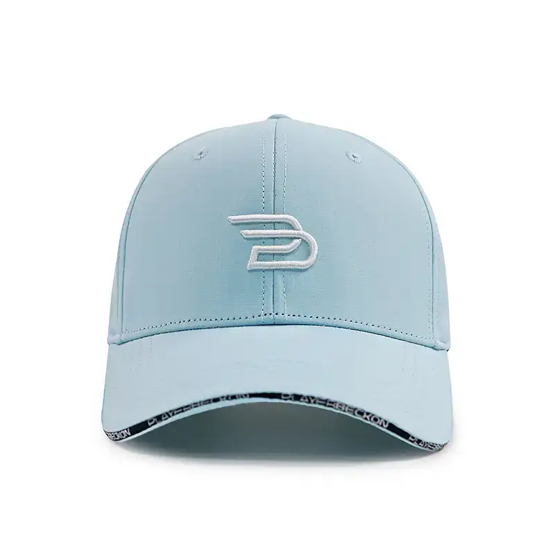 Light Blue Baseball Cap for Men Golf Cap - Image 3