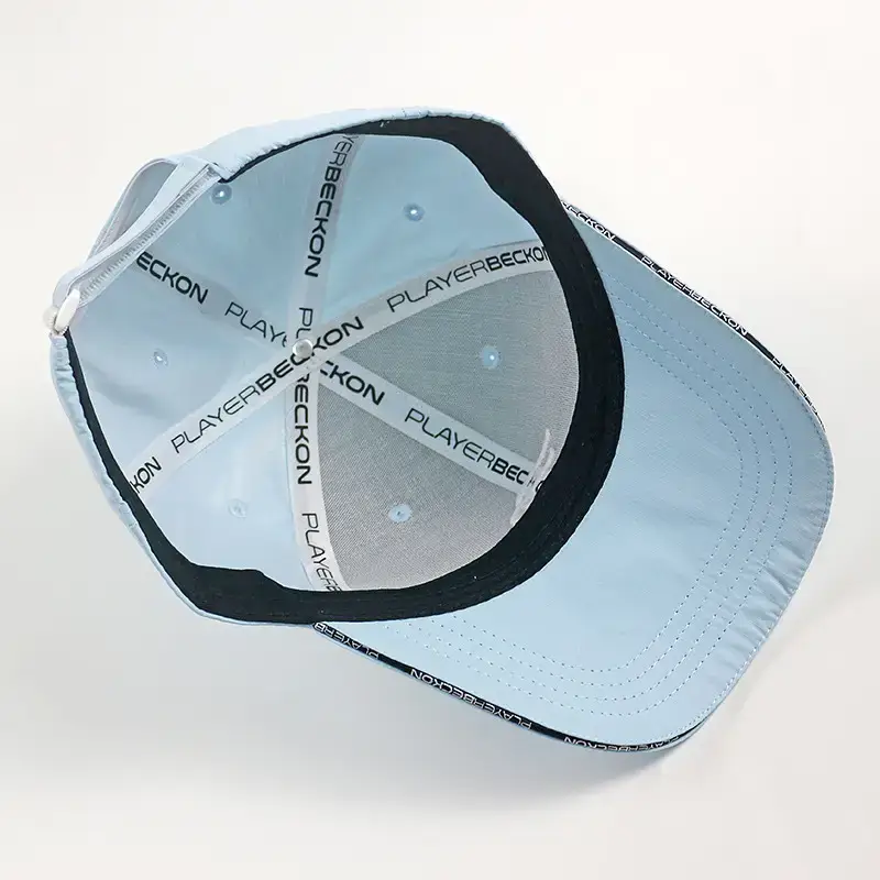 Light Blue Baseball Cap for Men Golf Cap - Image 5