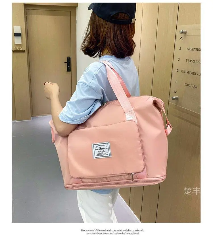 Cross-border Dry Wet Sports Bag Grey Foldable — feature 11
